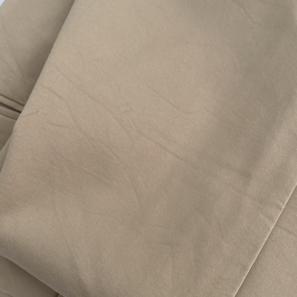 Theory Hartsdale Cropped Ankle Khaki Tan Pants Size 4 Career Office Neutral - Picture 15 of 16